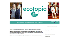Desktop Screenshot of ecotopianaturals.com